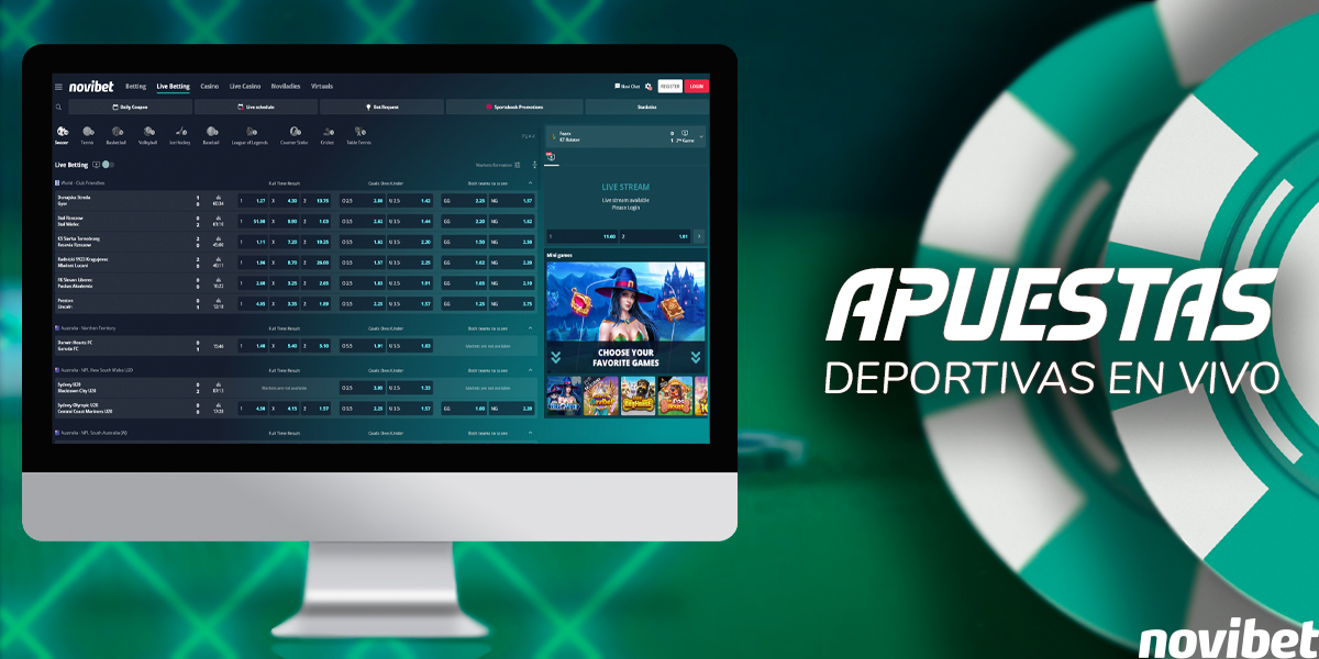 Apuestas deportivas en directo